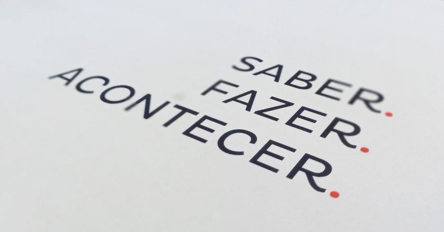 Saber. Fazer. Acontecer. Alphalink culture.